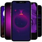 Purple Wallpaper Zeichen