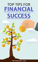 financial succes tips poster