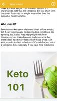 برنامه‌نما Keto diet & Recipes app عکس از صفحه