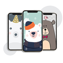 Cute Panda Bear Cartoon Wallpa APK