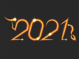 Kostenlose Frohes Neues Jahr 2021 Wallpaper Poster