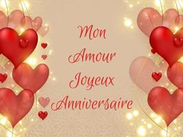 Joyeux Anniversaire Mon Amour スクリーンショット 1