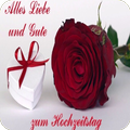 Alles Gute zum Hochzeitstag