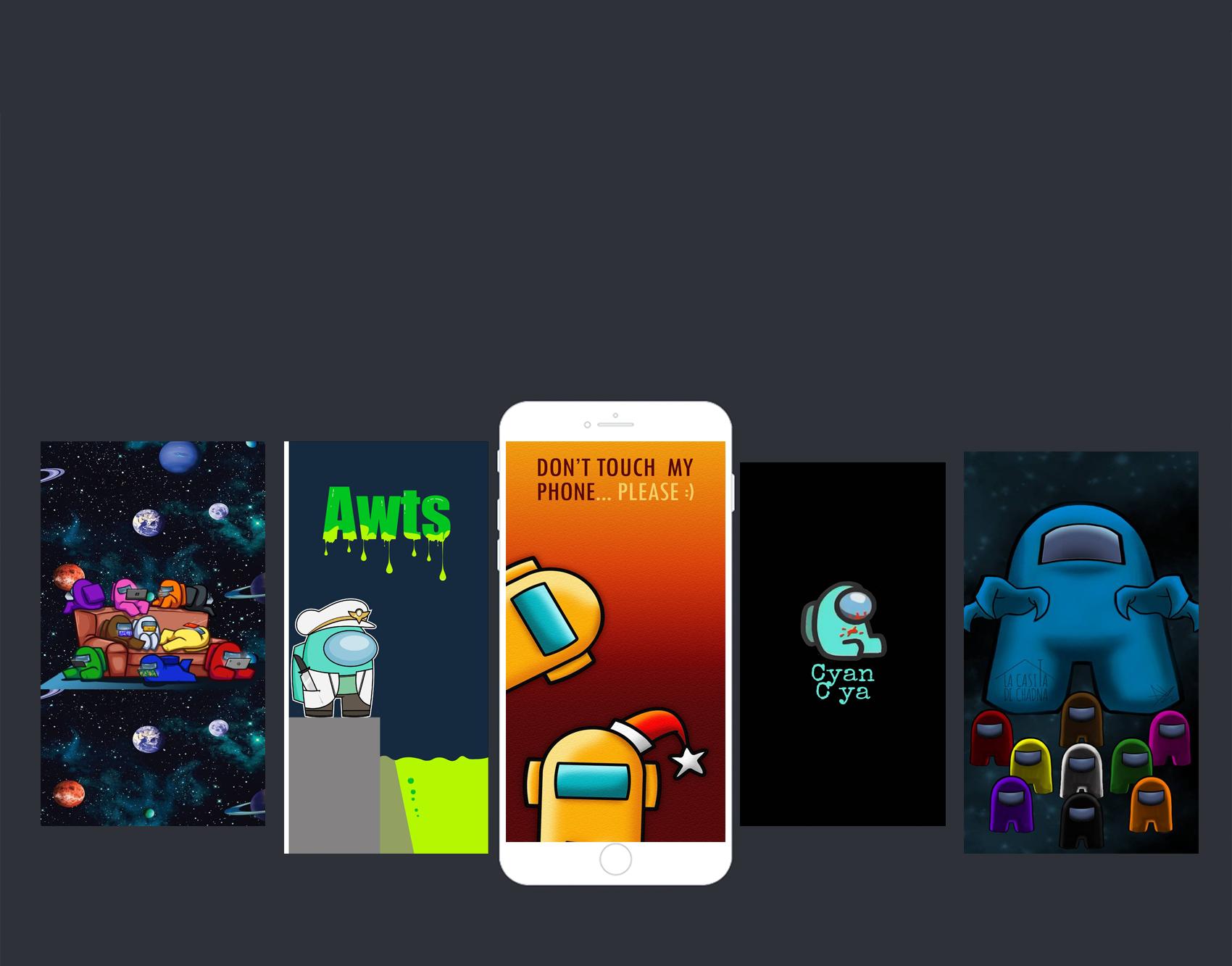 photo Gif Among Us Dont Touch My Phone among us wallpaper hd fur android apk