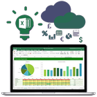 ikon Learn Excel : Data analysis with Microsoft Excel