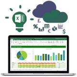 Learn Excel : Data analysis with Microsoft Excel biểu tượng