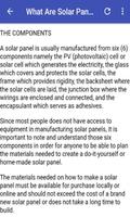 Solar Panel Guide Affiche