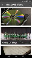 FREE STATE CHOIRS poster