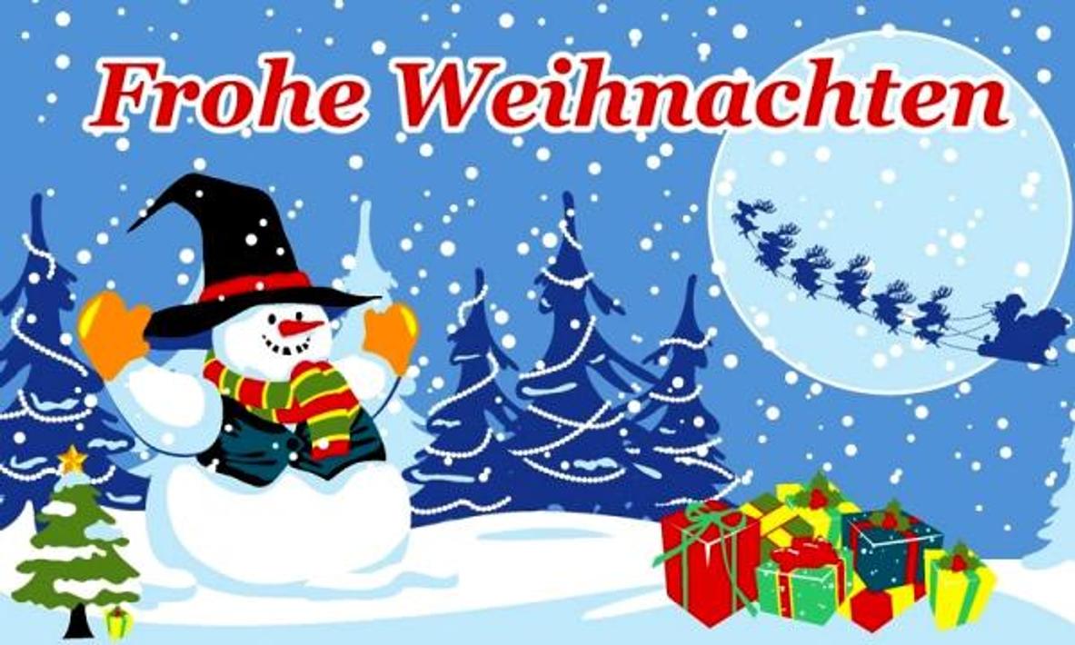 Frohe Weihnachten открытки