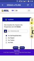 Semak Online e-Filing (LHDN) 2 capture d'écran 1