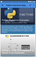 Python Tutorial for Beginners Ekran Görüntüsü 3