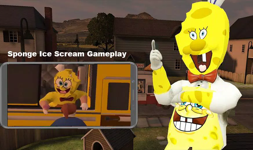 Sponge ice scream Hi Neighbor Mod Walkthrough APK for Android Download