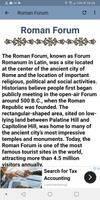 Poster Roman forum