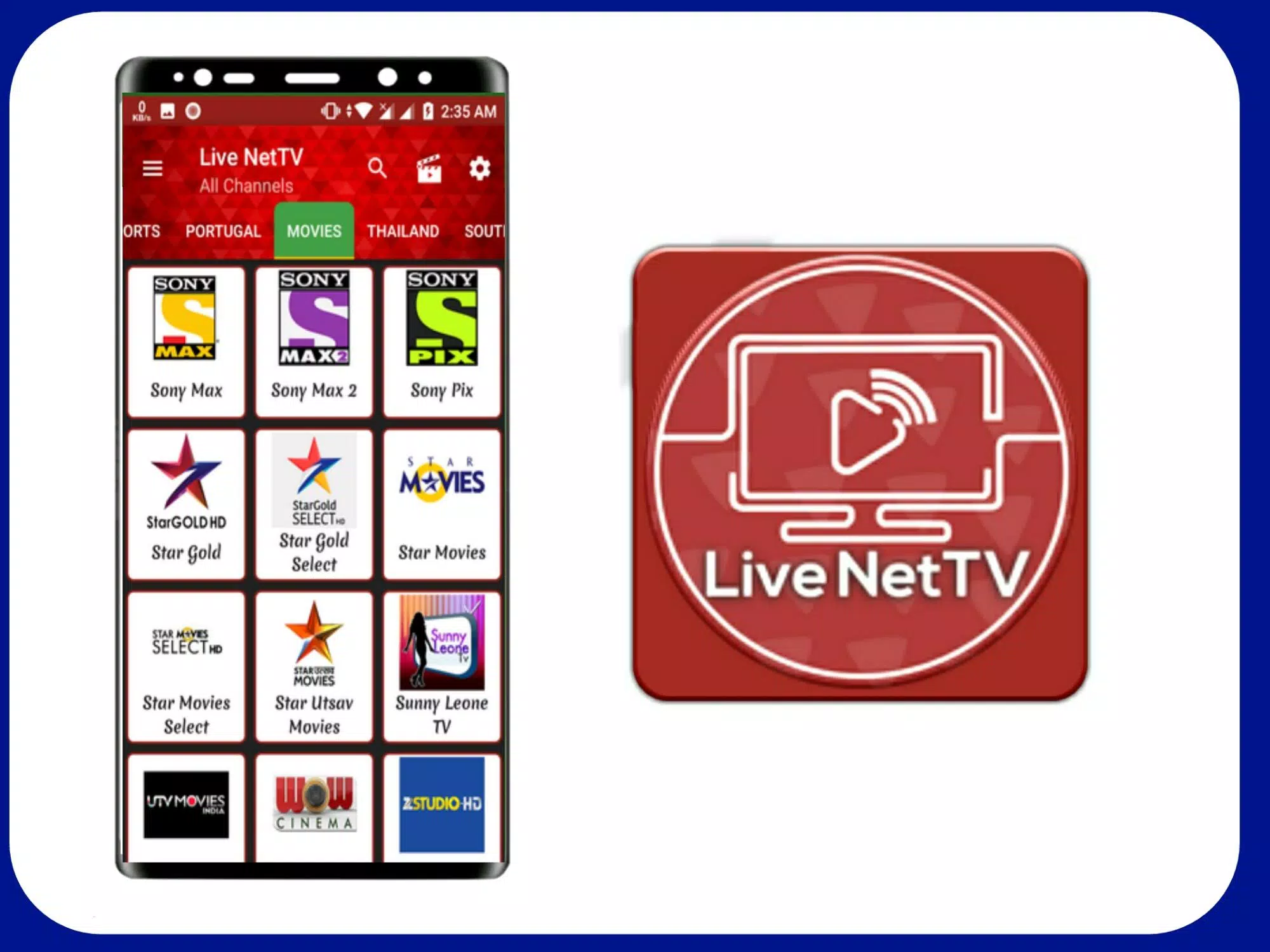 Live Net TV 2020 - Free Live TV HD & TV Schedule APK pour Android  Télécharger