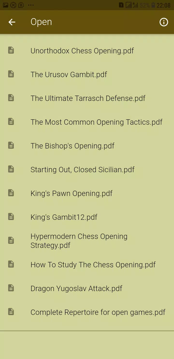 Encyclopedia Chess Informant 2 Game for Android - Download