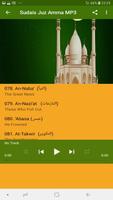 Sudais Juz Amma Offline MP3 captura de pantalla 1