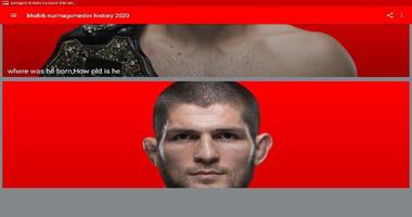 khabib nurmagomedov history 2020 poster