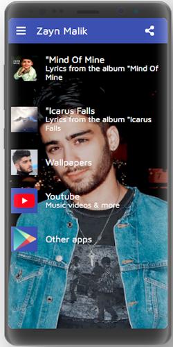 Zayn Malik Lyrics Wallpapers For Android Apk Download