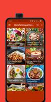 World's Unique Recipes الملصق