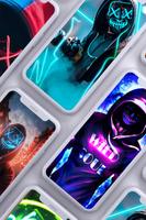 Neon Mask Wallpapers تصوير الشاشة 3
