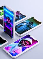 Neon Mask Wallpapers تصوير الشاشة 2