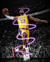 LeBron James LA Wallpaper captura de pantalla 2