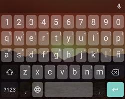 como cambiar teclado de whatap Plakat