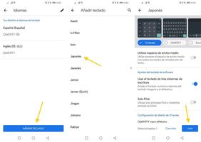 como cambiar teclado de whatap Screenshot 2