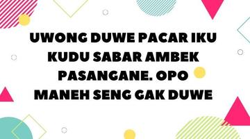 Caption Bucin Bahasa Jawa تصوير الشاشة 1