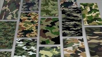 Camouflage Wallpaper poster