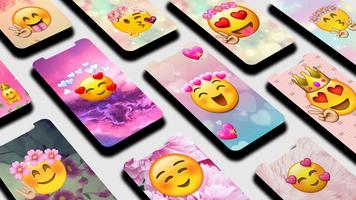 Wallpaper emoji penulis hantaran