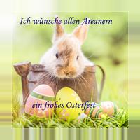 Frohe ostern poster