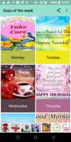 Days of the Week Images پوسٹر