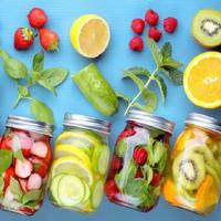 Health benefits of infused water الملصق