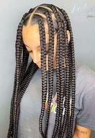Long Braids Hairstyles poster