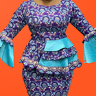 Ankara Skirt & Blouse Styles أيقونة