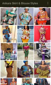 Screenshot 2 for Ankara Skirt & Blouse Styles