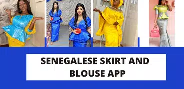 Senegalese Skirt and  Blouse