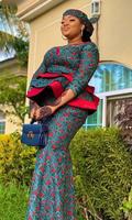 Hausa Skirt and Blouse Styles ảnh chụp màn hình 1