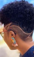 Haircut For Black Women Plakat
