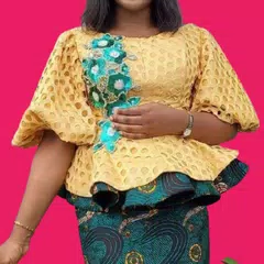 Ankara Peplum Styles Icon