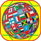 World Countries, Capitals and Flags icono