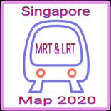Latest Singapore MRT map 2020