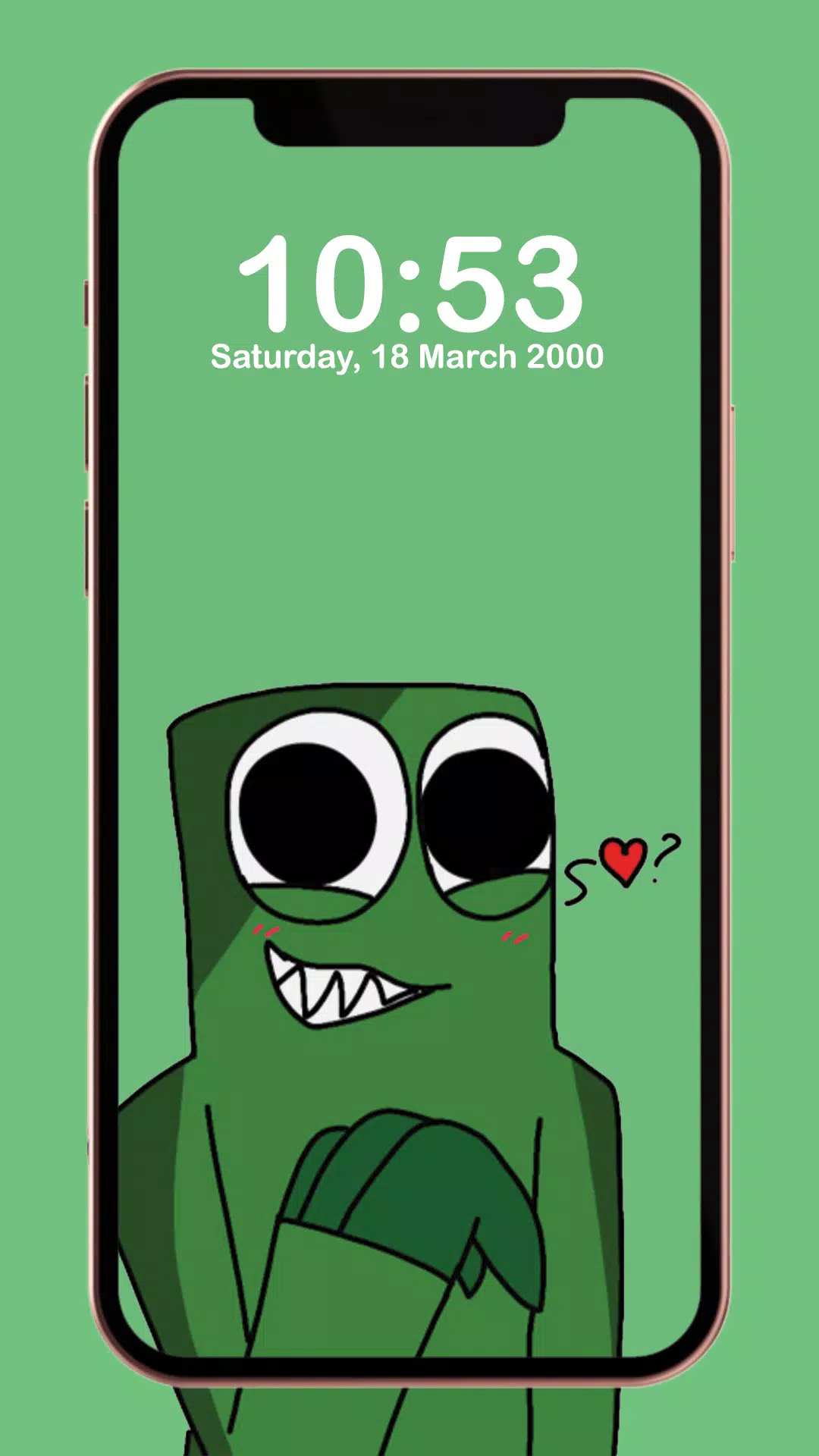 Rainbow Friends Green Walpaper APK pour Android Télécharger