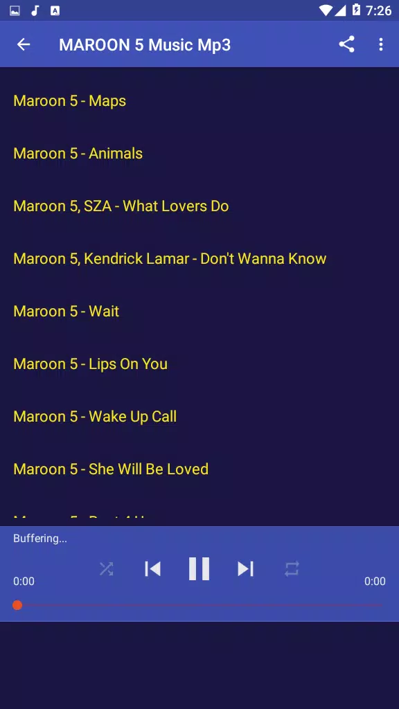 MAROON 5 Music Mp3 *Memories* APK for Android Download