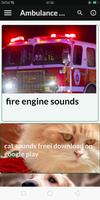 fire engine sounds-poster