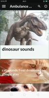 dinosaur sounds Affiche