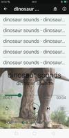 dinosaur sounds capture d'écran 2