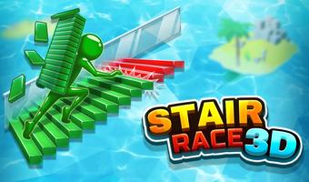 Stair Race 3D Game Poster