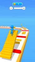 Stair Race 3D Game تصوير الشاشة 1